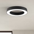 Ondaluce - stmievateľné LED stropné svietidlo GLOBUS LED/80W/230V 3000/4000K priemer 100 cm čierne
