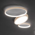 Ondaluce - stmievateľné LED stropné svietidlo RICE LED/25W/230V 38x63 cm zlaté