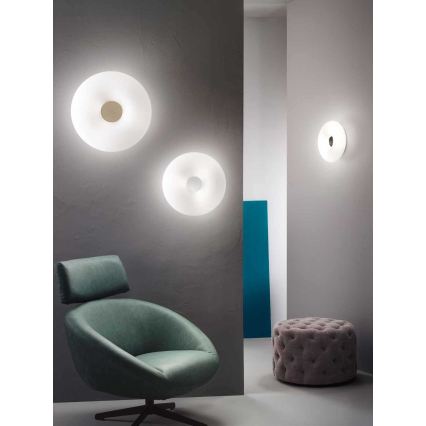 Ondaluce - Stropné svietidlo DODI 2xE27/15W/230V pr. 33 cm biele