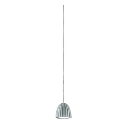 Ondaluce - Závesné svietidlo na lanku CONCRETE 1xGU10/7,5W/230V priemer 10,5 cm betón/sivá
