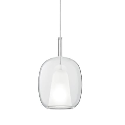 Ondaluce - Závesný luster na lanku THELMA 1xE27/15W/230V pr. 19,5 cm zlatá/číra