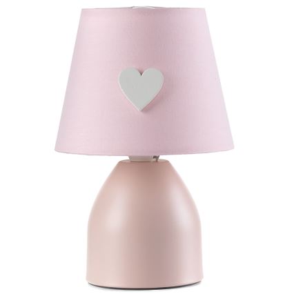 ONLI - Detská lampička TITTA 1xE14/6W/230V 20 cm ružová