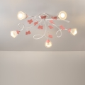 ONLI - Detský prisadený luster BUTTERFLY 5xE14/6W/230V