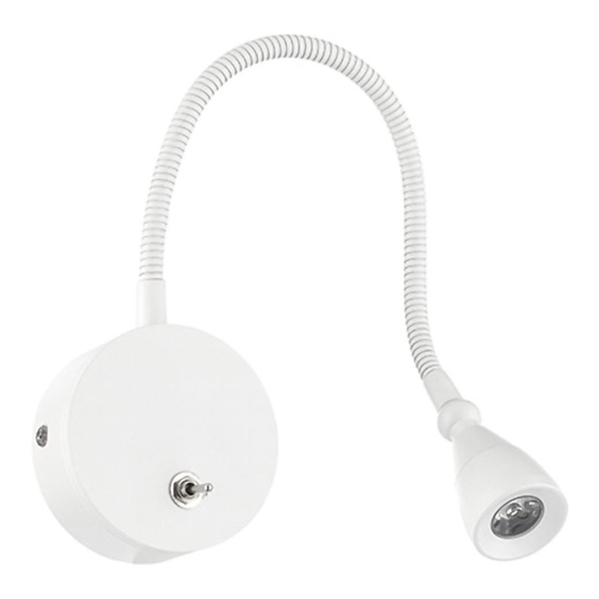 ONLI - LED Flexibilná lampička LEXI LED/1W/230V 4000K biela