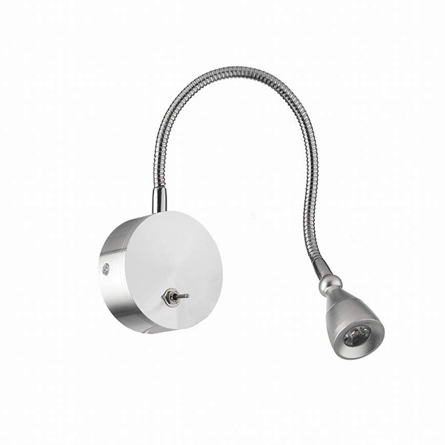 ONLI - LED Flexibilná lampička LEXI LED/1W/230V 4000K matný chróm