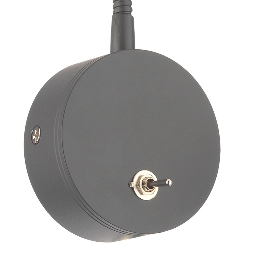 ONLI - LED Flexibilná lampička LEXI LED/1W/230V 4000K šedá