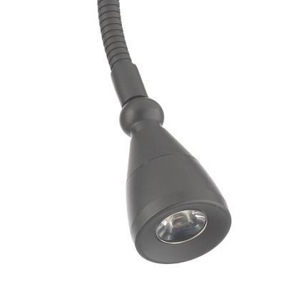 ONLI - LED Flexibilná lampička LEXI LED/1W/230V 4000K šedá