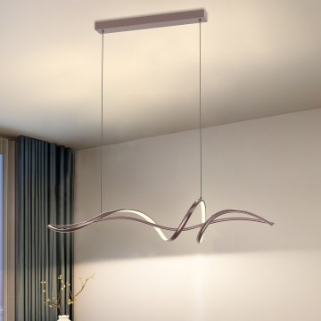 ONLI - LED luster na lane KELLY LED/28W/230V medený