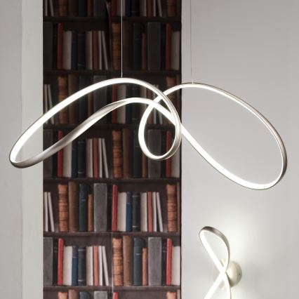 ONLI - LED Luster na lanku INFINITY LED/50W/230V 4500K matný chróm