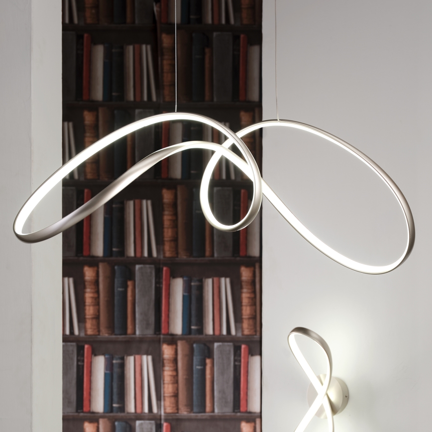 ONLI - LED Luster na lanku INFINITY LED/50W/230V 4500K matný chróm