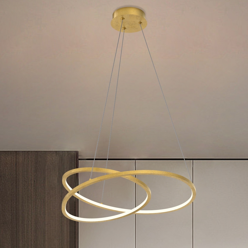 ONLI - LED Luster na lanku LIBERTY LED/30W/230V 4000K zlatá