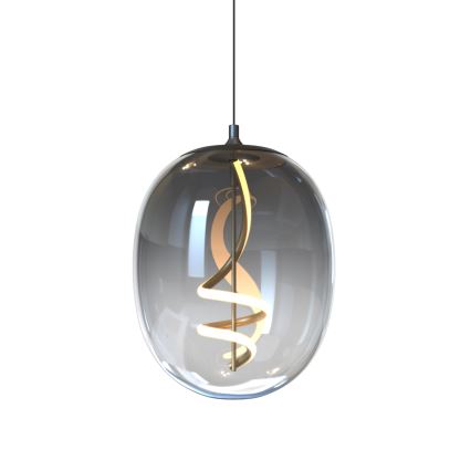 ONLI - LED Luster na lanku LILLY LED/12W/230V 4000K čierna
