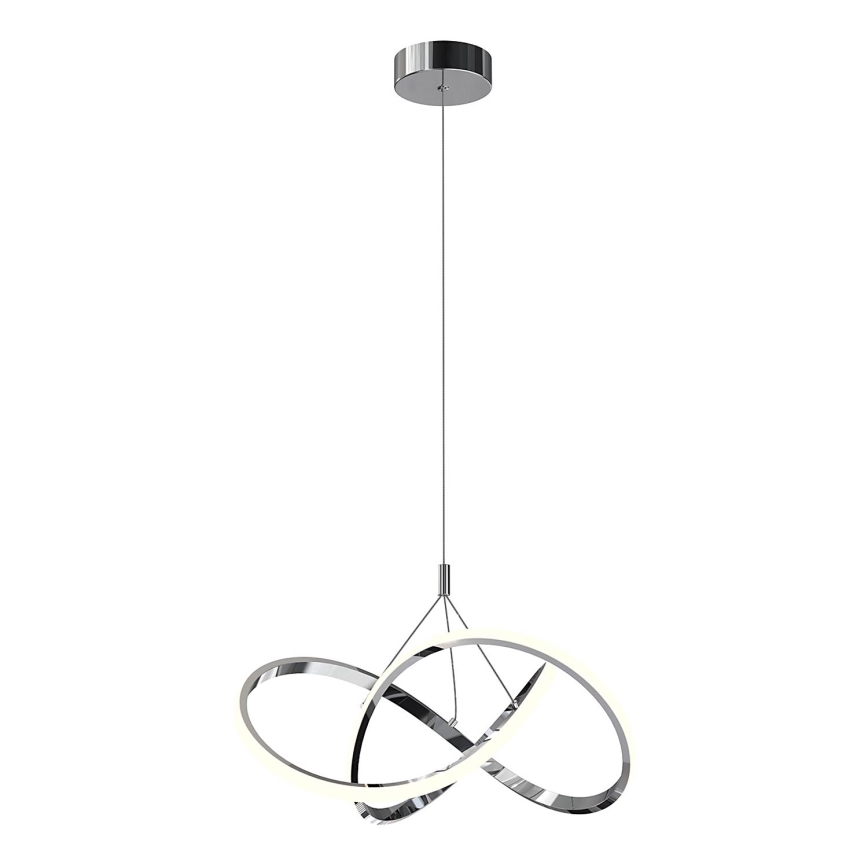 ONLI - LED Luster na lanku LOOP LED/40W/230V 4000K lesklý chróm
