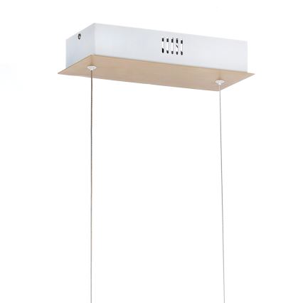 ONLI - LED Luster na lanku NILO LED/70W/230V 4000K hnedá/biela