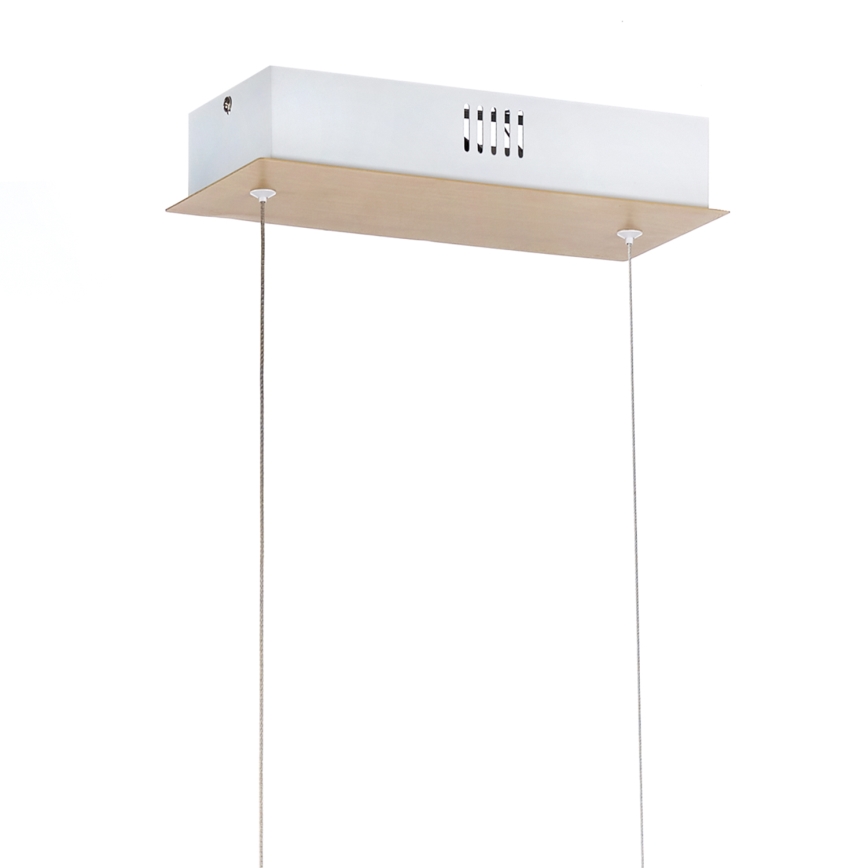 ONLI - LED Luster na lanku NILO LED/70W/230V 4000K hnedá/biela