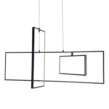 ONLI - LED Luster na lanku SQUID LED/60W/230V 4000K čierna
