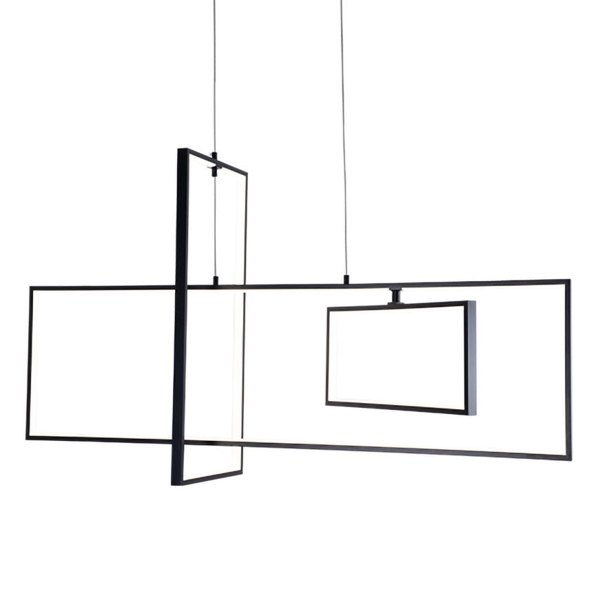 ONLI - LED Luster na lanku SQUID LED/60W/230V 4000K čierna