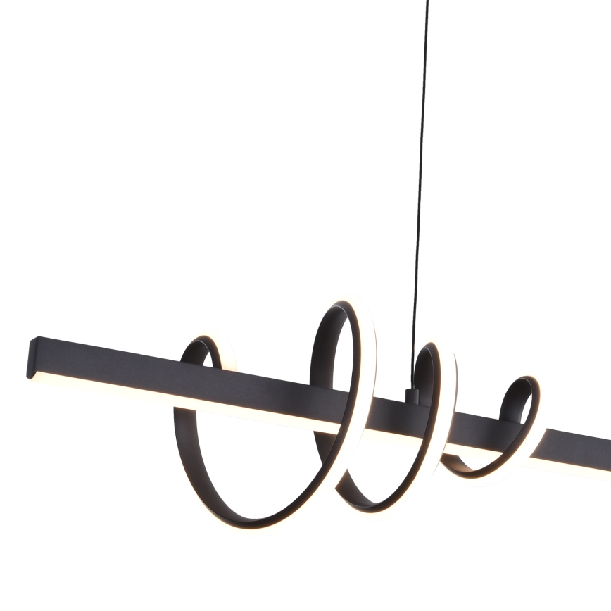 ONLI - LED Luster na lanku SWING LED/30W/230V 4000K čierna