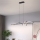 ONLI - LED Luster na lanku TWIST LED/30W/230V 4000K čierna