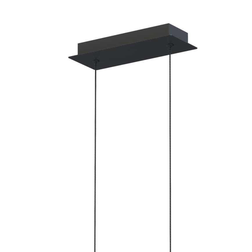 ONLI - LED Luster na lanku TWIST LED/30W/230V 4000K čierna