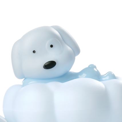 ONLI - LED Nabíjateľné detské nočné svetlo NUVOLINA LED/2,5W/5V 300 mAh pes/modrá