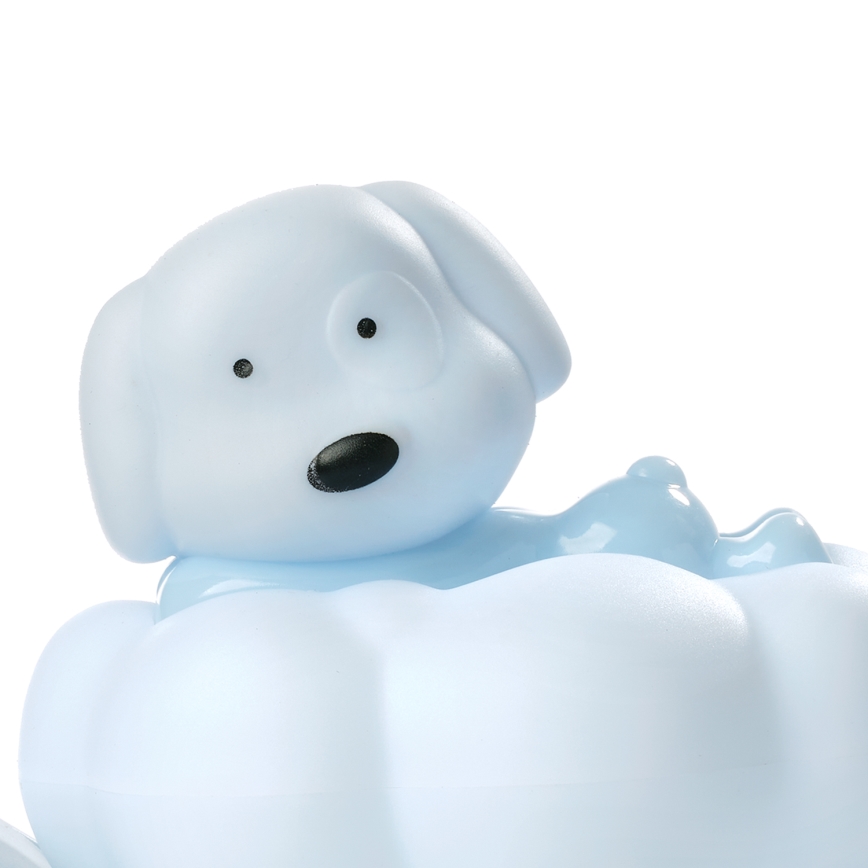 ONLI - LED Nabíjateľné detské nočné svetlo NUVOLINA LED/2,5W/5V 300 mAh pes/modrá