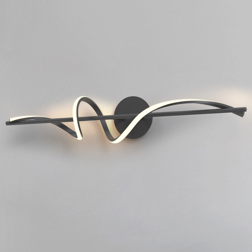 ONLI - LED Nástenné svietidlo TWIST LED/25W/230V 4000K čierna