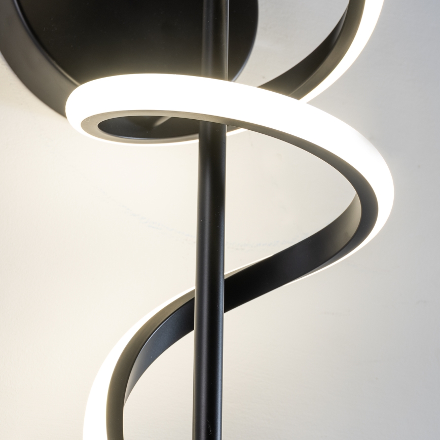 ONLI - LED Nástenné svietidlo TWIST LED/25W/230V 4000K čierna