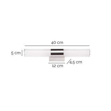 ONLI - LED Obrazové svietidlo OBUT LED/8W/230V 4000K matný chróm
