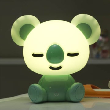 ONLI - LED stmievateľná detská nočná lampička PUPPIES LED/3W/230V 20 cm koala/zelená