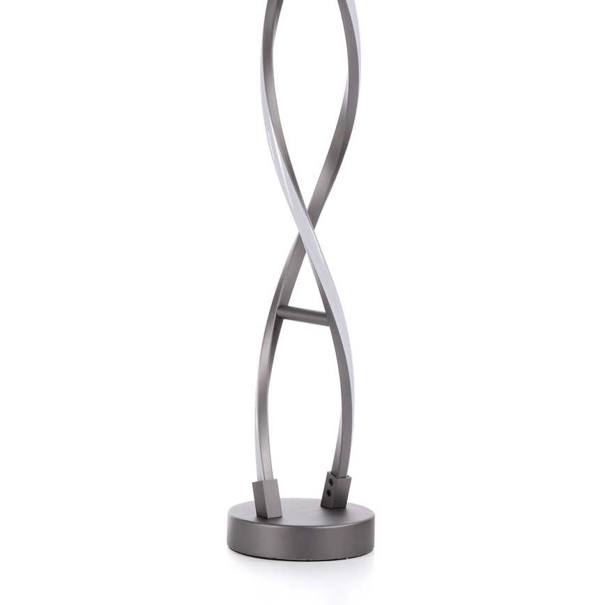 ONLI - LED Stojacia lampa DNA LED/24W/230V 4000K strieborná