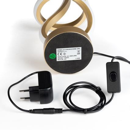 ONLI - LED Stolná lampa KIRA LED/10W/230V 4000K 28 cm zlatá