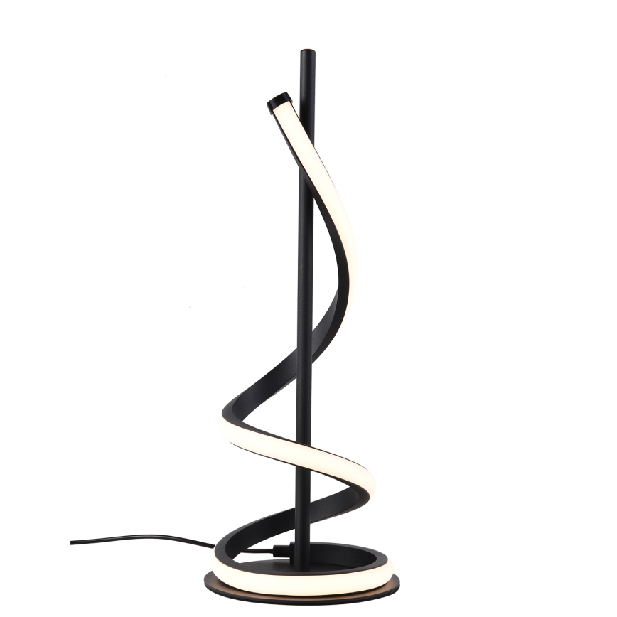 ONLI - LED Stolná lampa TWIST LED/12W/230V 4000K 40 cm čierna