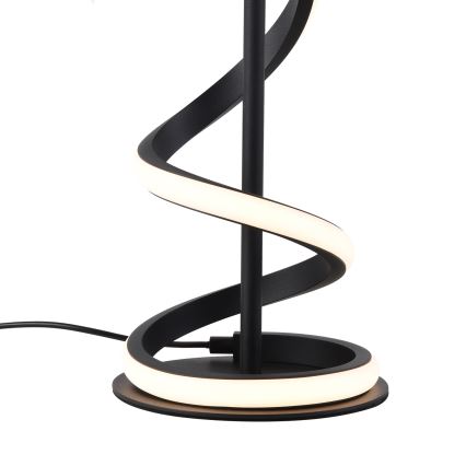 ONLI - LED Stolná lampa TWIST LED/12W/230V 4000K 40 cm čierna
