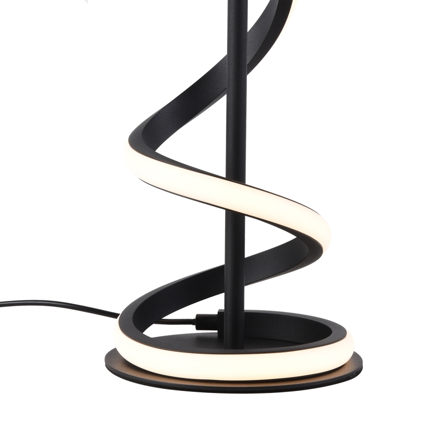 ONLI - LED Stolná lampa TWIST LED/12W/230V 4000K 40 cm čierna
