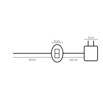 ONLI - LED stolová lampa RINGS LED/17W/230V 4000K čierna