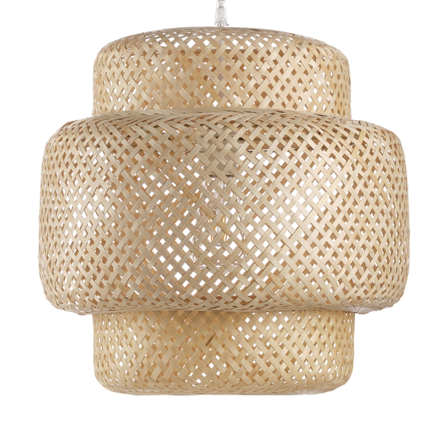ONLI - Luster na lanku BAMBOO 1xE27/22W/230V bambus