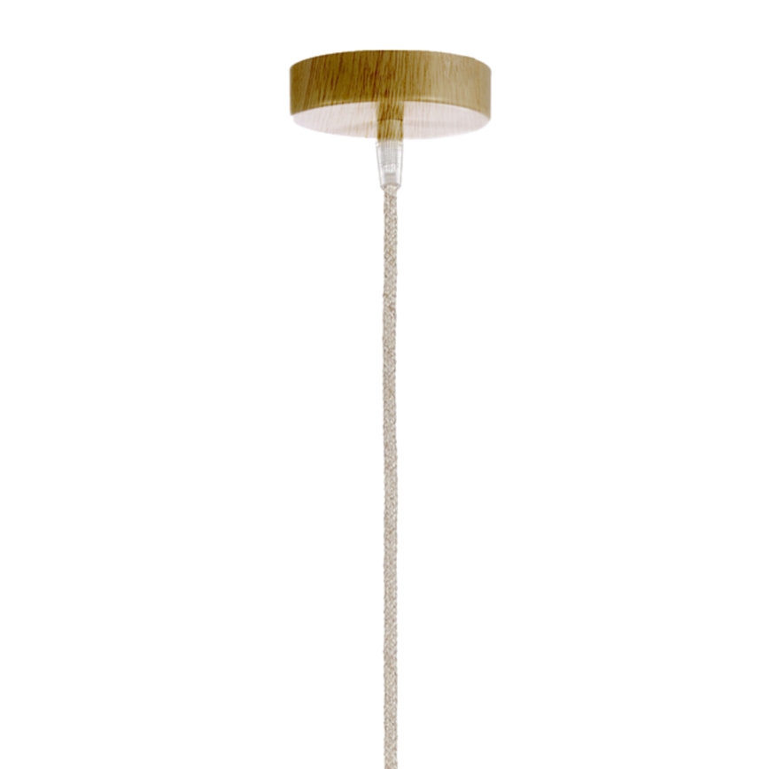 ONLI - Luster na lanku BAMBOO 1xE27/22W/230V bambus