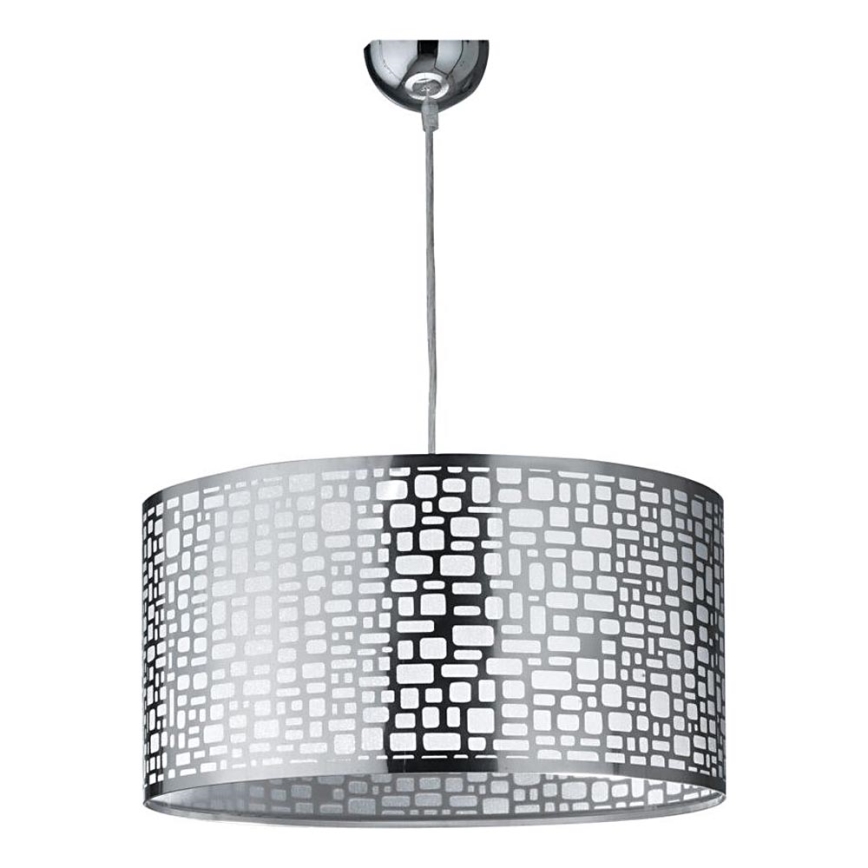 ONLI - Luster na lanku BRUCE 1xE27/15W/230V pr. 45 cm matný chróm
