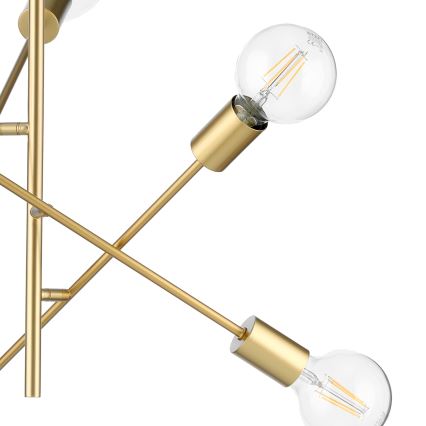 ONLI - Luster na lanku CROSS 6xE27/22W/230V