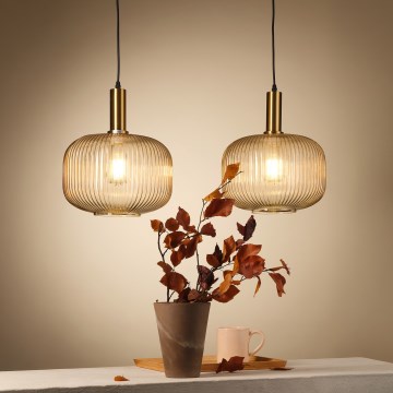 ONLI - Luster na lanku DOROTY 1xE27/22W/230V pr. 30 cm