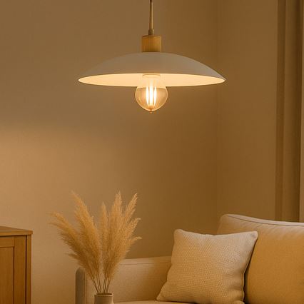 ONLI - Luster na lanku OHANA 1xE27/22W/230V dub