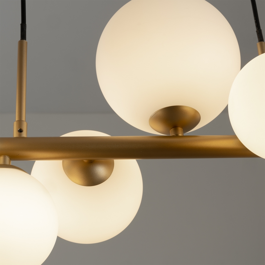 ONLI - Luster na lanku PALOMA 10xG9/10W/230V zlatá