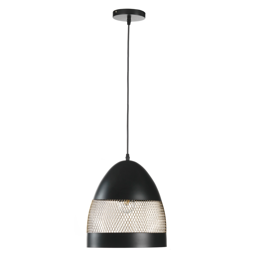 ONLI - Luster na lanku POLLY 1xE27/22W/230V čierna