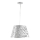 ONLI - Luster na lanku RICKY 1xE27/15W/230V pr. 40 cm biela