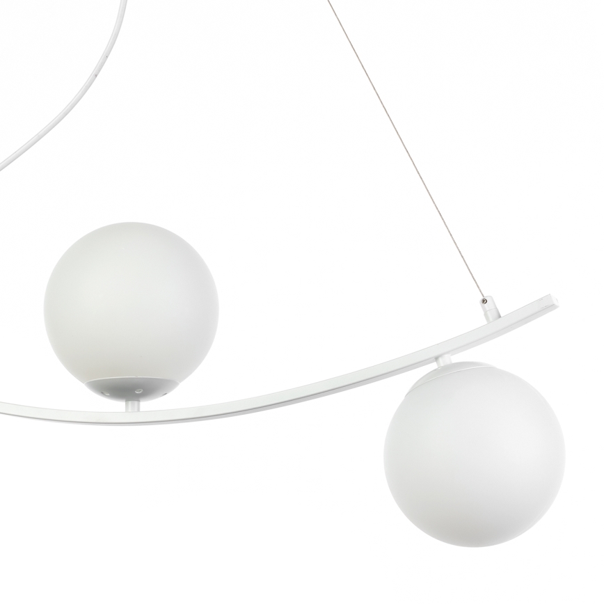 ONLI - Luster na lanku TRIO 3xE14/6W/230V biela