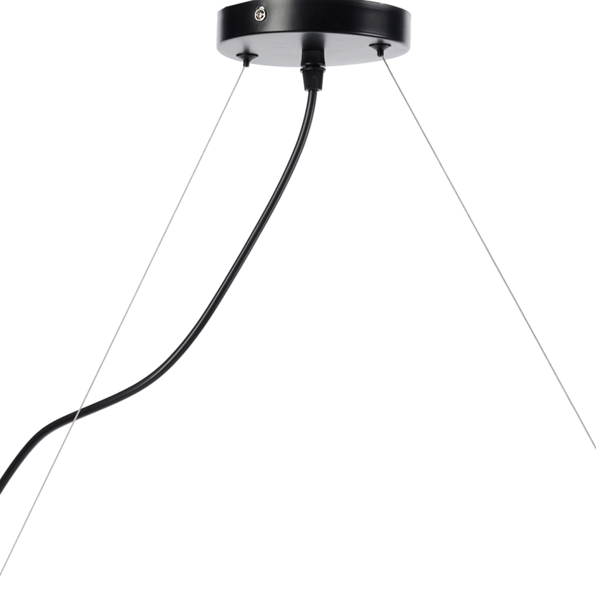 ONLI - Luster na lanku TRIO 3xE14/6W/230V čierna