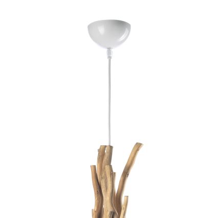ONLI - Luster na lanku WOODY 1xE27/22W/230V