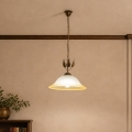 ONLI - Luster na reťazi MIRA 1xE27/22W/230V pr. 40 cm