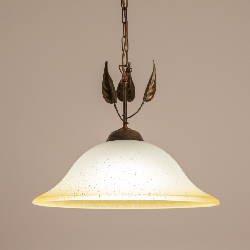 ONLI - Luster na reťazi MIRA 1xE27/22W/230V pr. 40 cm